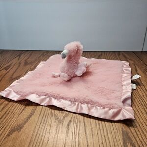 Cloud Island Lovey Pink Flamingo Soft Security Baby Blanket